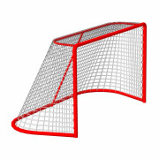 Сетка хоккей яч. 40*40 (1,25*1,85*1,30м) d=6,0мм, цвет белый ПА, (пара). 