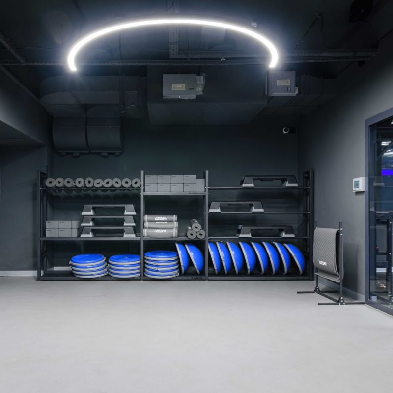 Коврик для фитнеса СОФТ ЛАЙН (серый) 12 мм PROFI-FIT
