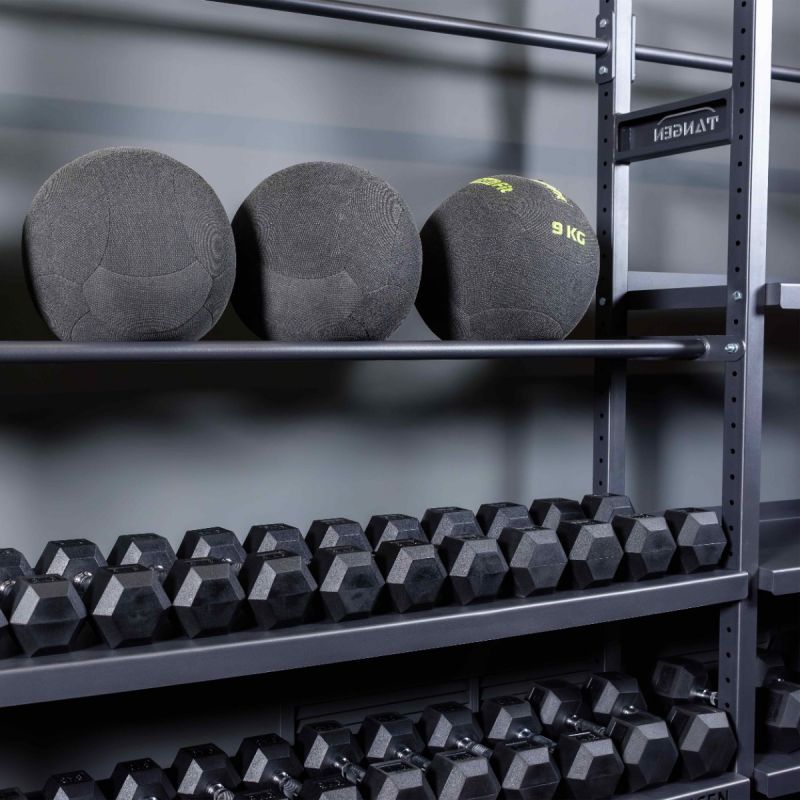Гантель гексагональная обрезиненная PROFI-FIT  4 кг
