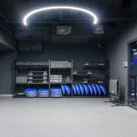 Коврик для фитнеса СОФТ ЛАЙН (серый) 12 мм PROFI-FIT