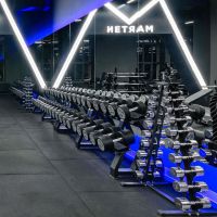 Гантельный ряд полиуретановый LEVEL (шаг 2,5 кг, 5 пар) PROFI-FIT 27,5-37,5 кг