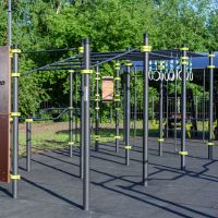 W214 Воркаут (рукоход в подъем, рукоход классический) ZAVODSPORTA