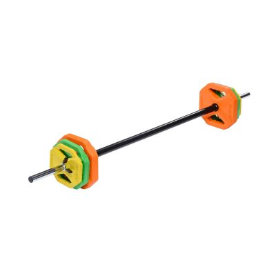 Штанга для аэробики и комплект дисков (1,25-2,5-5 кг) PROGRESS PROFI-FIT