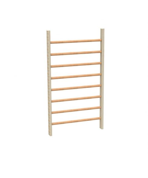 Стенка шведская, гимнастическая массив 90 мм, 3,2х0,8 м ZAVODSPORTA