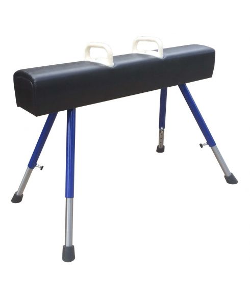 Конь гимнастический маховый (переменной высоты, ручки пластик) ZAVODSPORTA