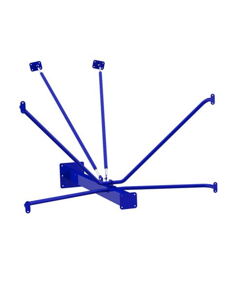 Ферма для баскетбольного щита игрового на растяжках вынос 1800 мм ZAVODSPORTA