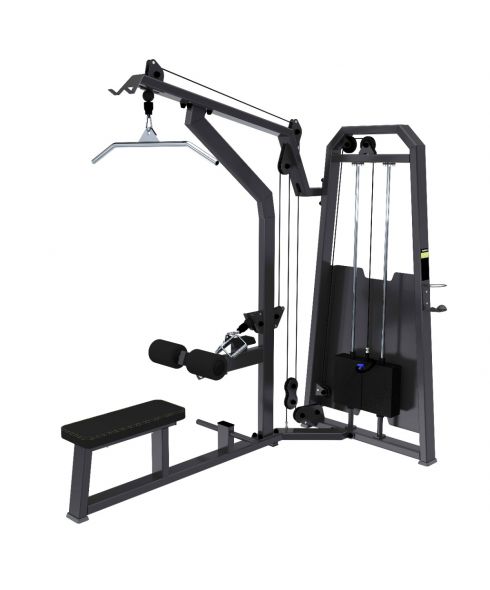 A2085 Тяга сверху. Гребная тяга. Стек 100 кг