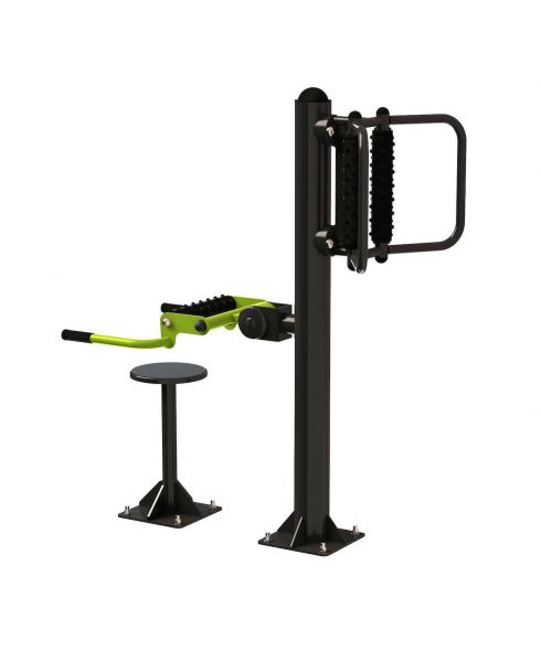 S-1008 Уличный тренажер Массажер спины ZAVODSPORTA