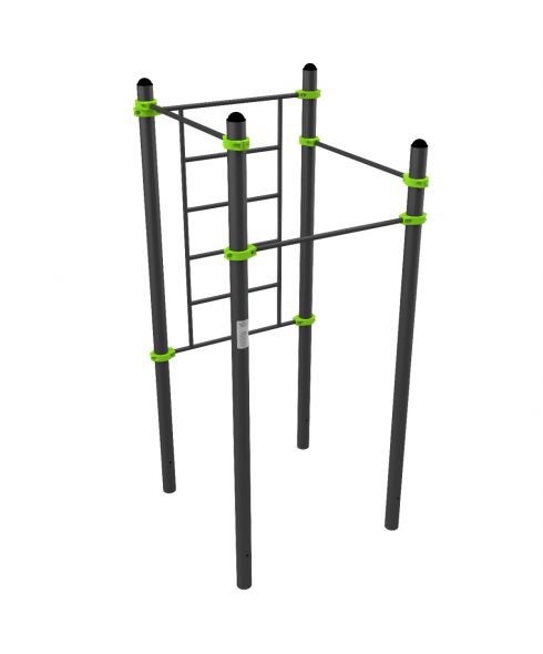 W316 Воркаут (3 перекладины, шведская стенка) ZAVODSPORTA